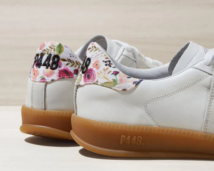 Monza Floral Women P448 Low Tops Monza Floral Women P448 Low Tops