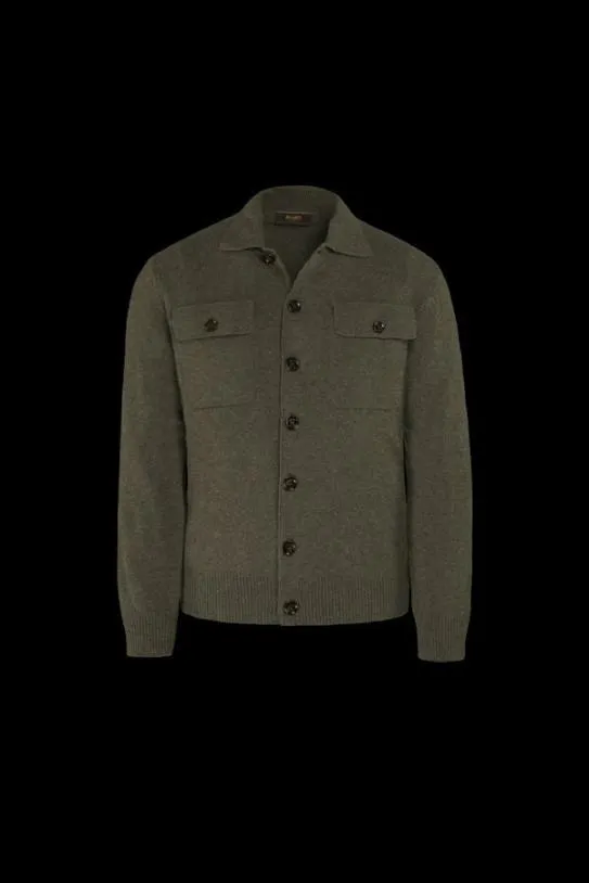 MooRER ALLYNWS3 Militare Men Knitwear