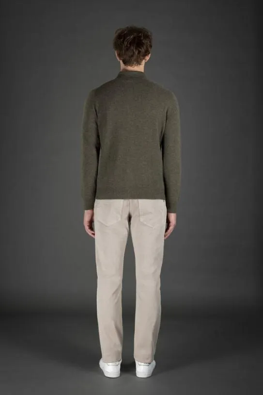 MooRER ALLYNWS3 Militare Men Knitwear
