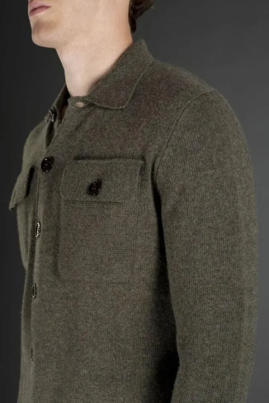 MooRER ALLYNWS3 Militare Men Knitwear