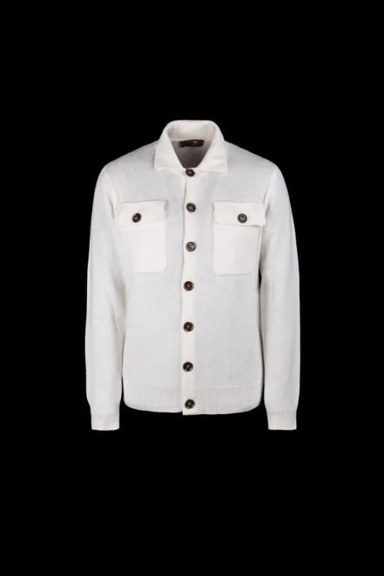 MooRER ALLYNWS3 Milk Men Knitwear