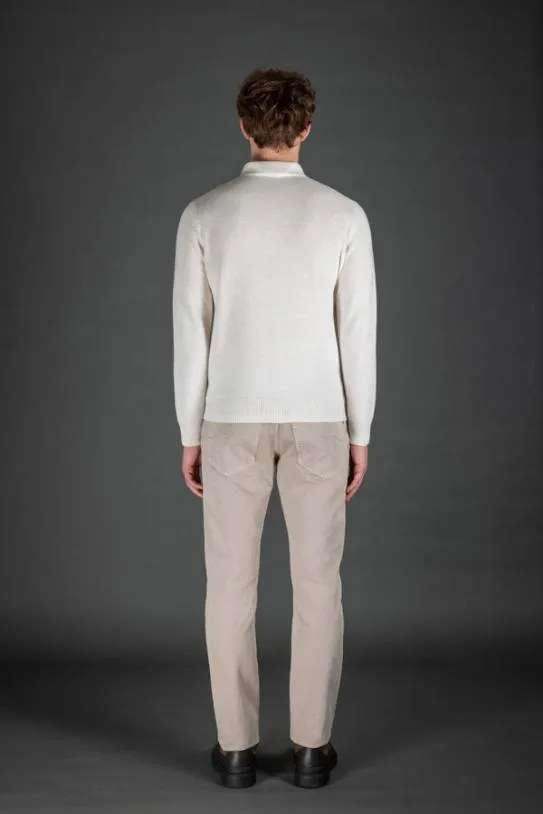 MooRER ALLYNWS3 Milk Men Knitwear