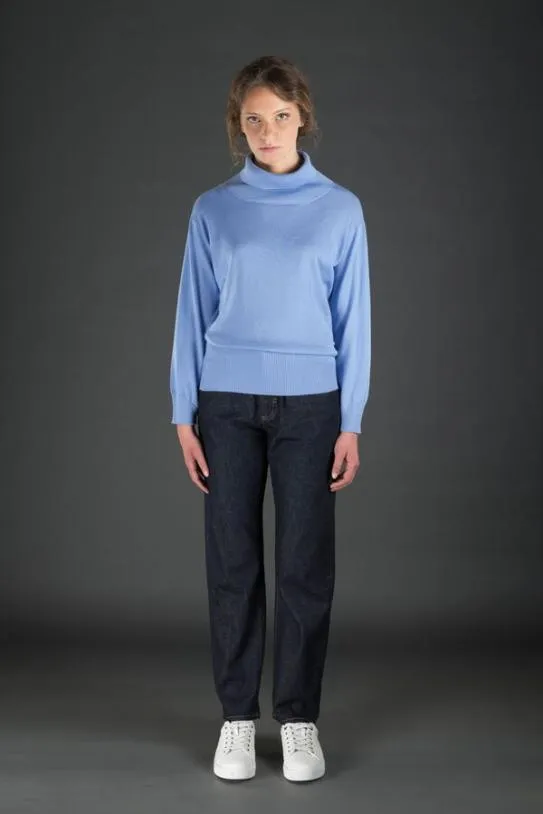 MooRER AVAZEF Azzurro Women Knitwear