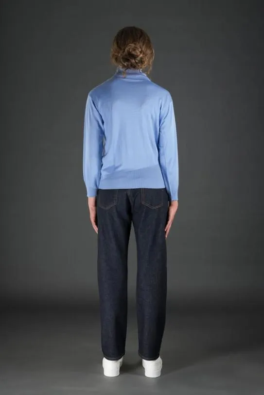 MooRER AVAZEF Azzurro Women Knitwear