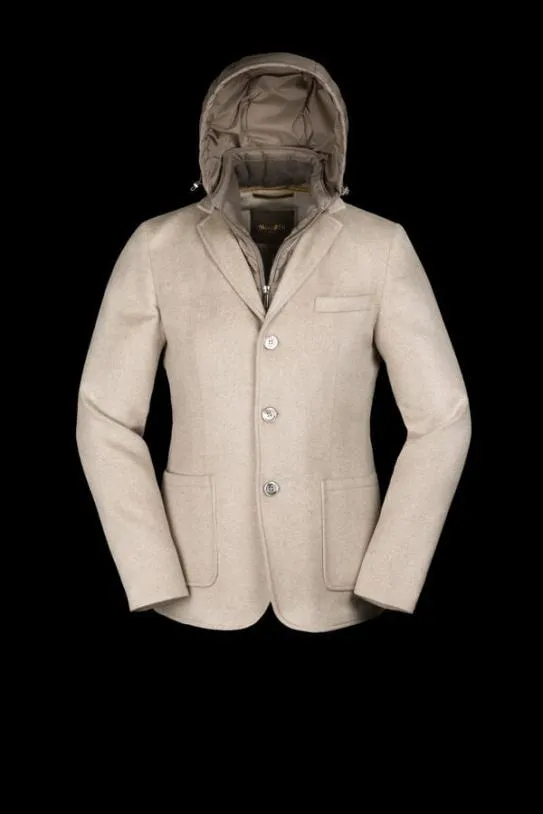 MooRER BELLOTTOBAB Beige Men Jackets