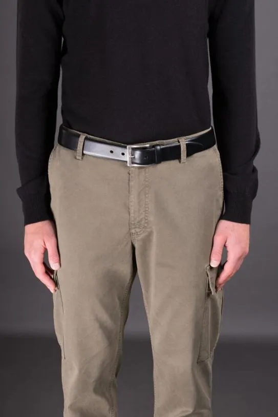 MooRER BERTHASH Nero Men Belts