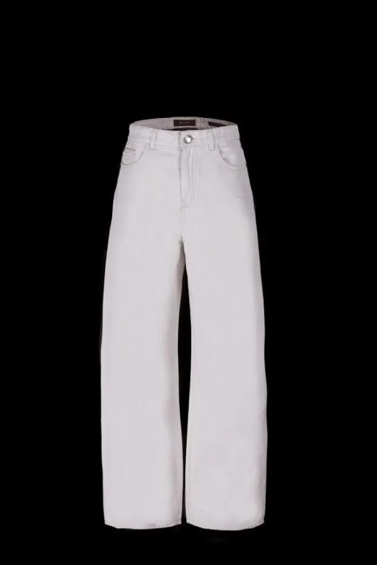 MooRER BLANCHE25 ECRU Ecru Women Pants