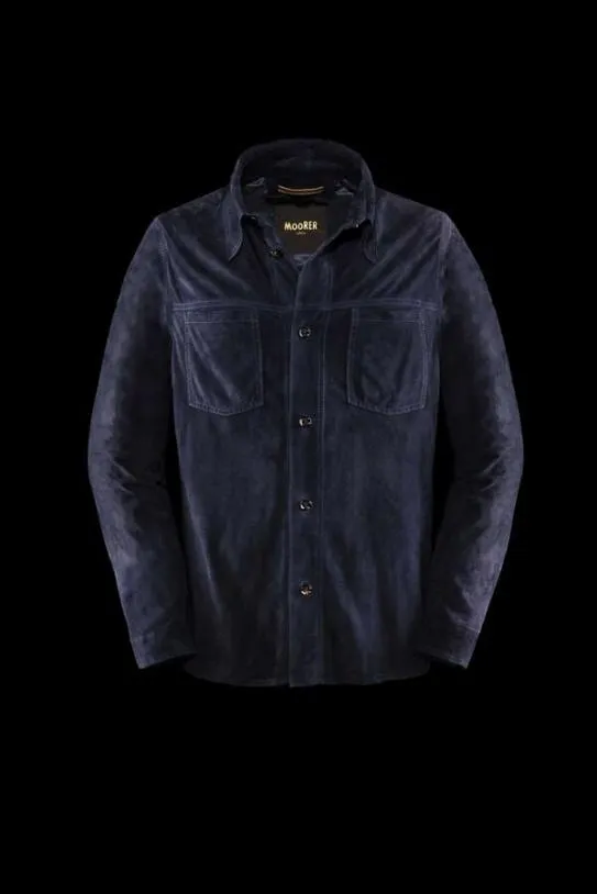 MooRER BOBBIOURG Blu Men Jackets