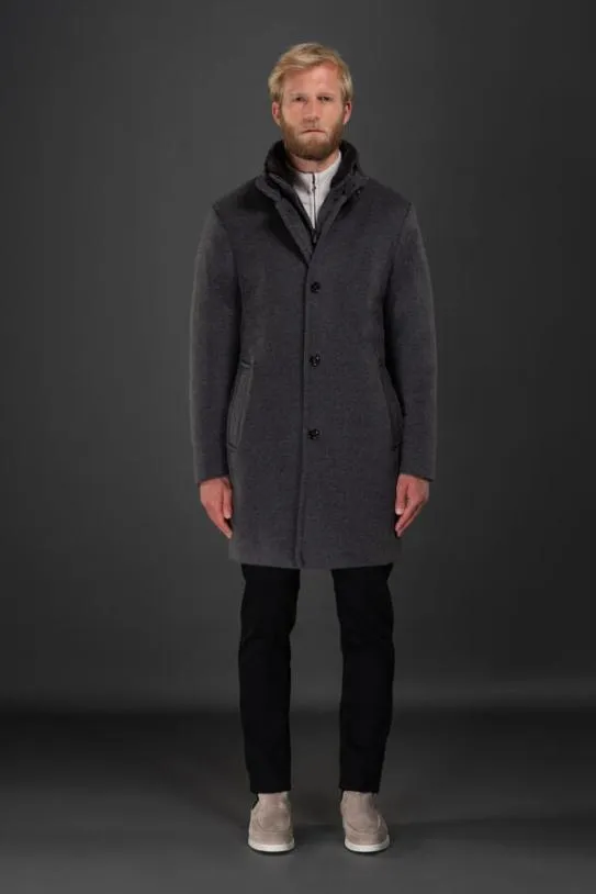 MooRER BONDFURLE Light Grey Men Jackets