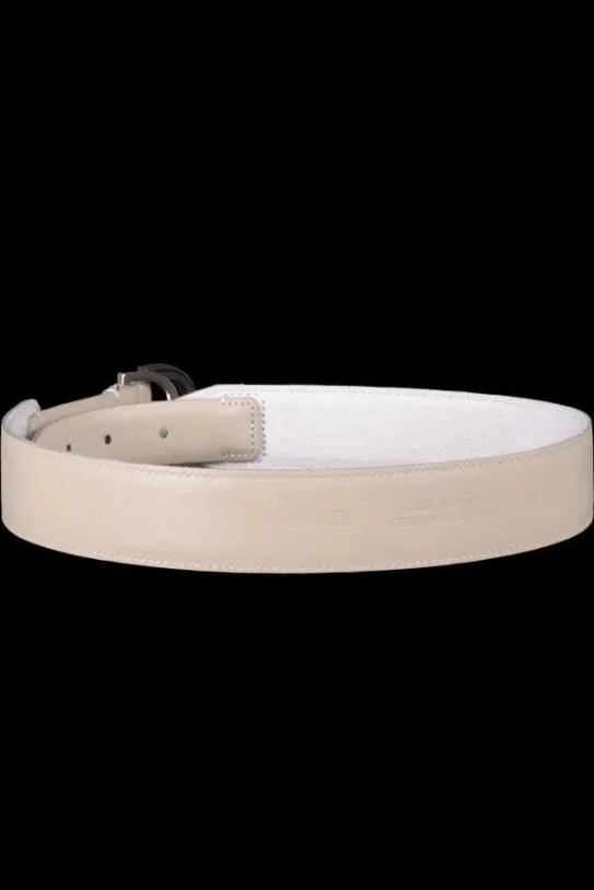 MooRER BRIAP214 Ecru Women Belts