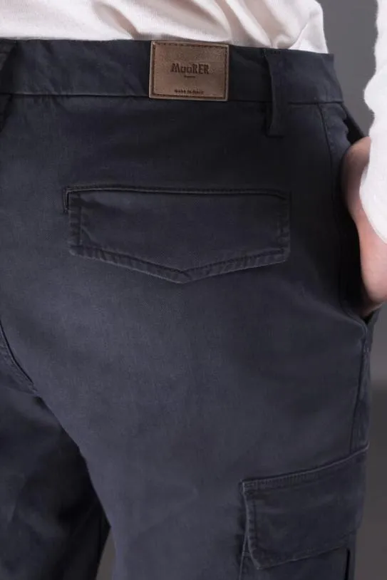MooRER BRODYTRK Navy Men Pants