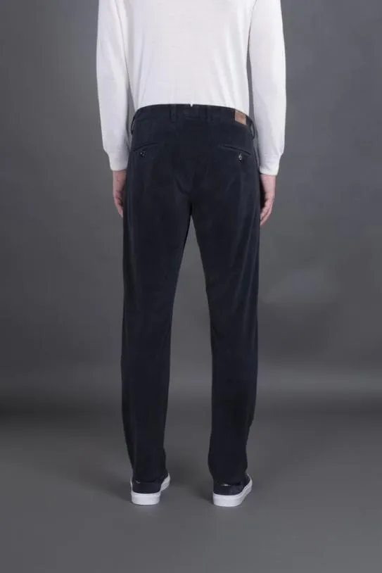 MooRER CHADWICKVL1 Navy Men Pants