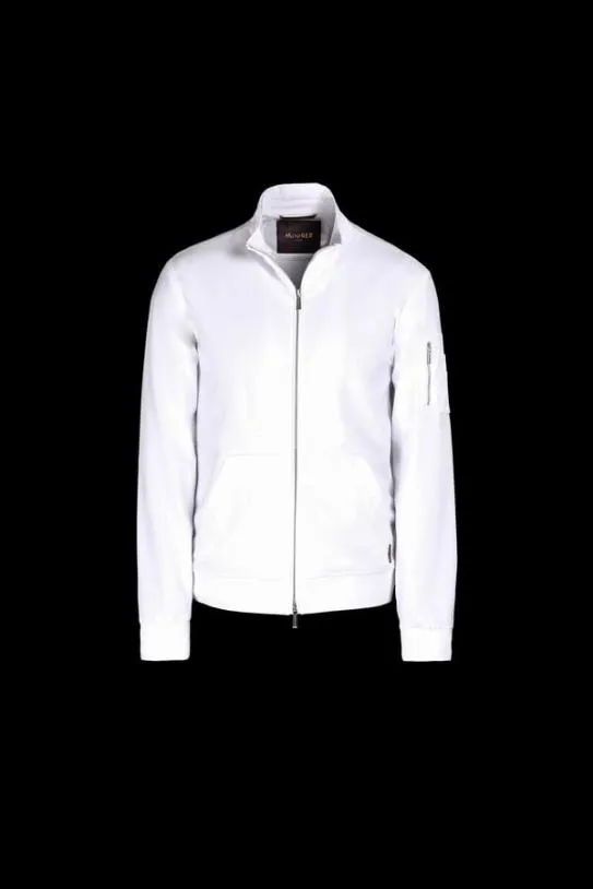 MooRER CORDELLJFC Bianco Men Sweatshirts And Tracksuits