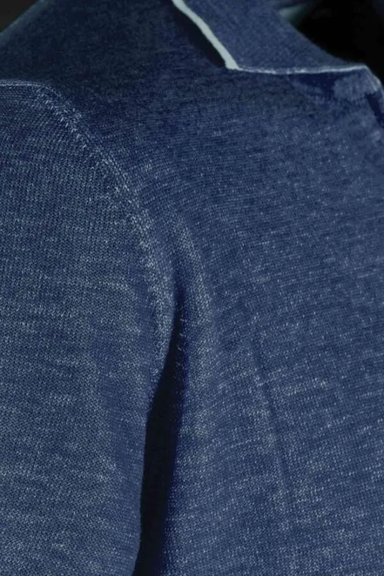 MooRER COTYVCR Navy Blu Men Tshirts And Polos