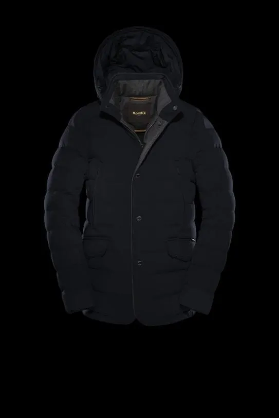 MooRER CRAIGKN Darkblu Men Jackets