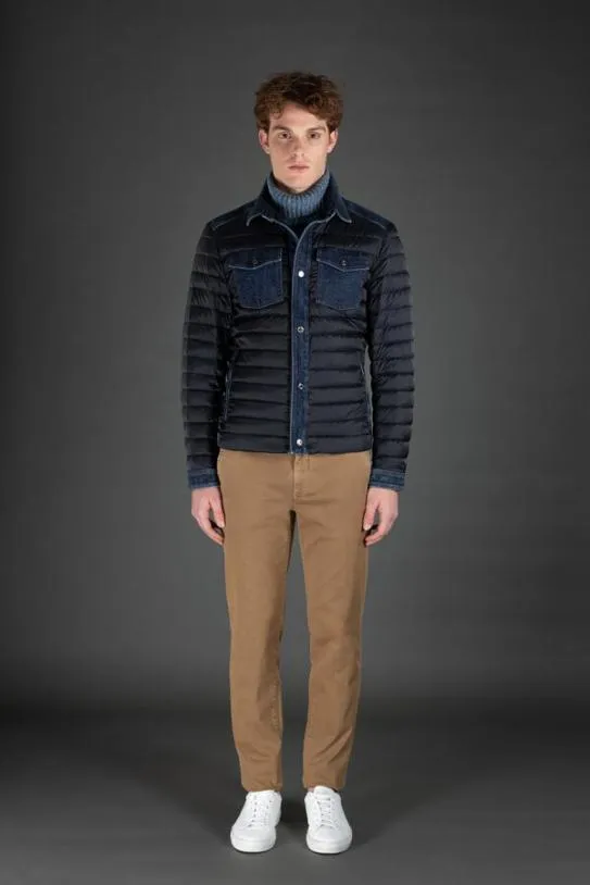 MooRER CRESPI104S Blu Men Jackets