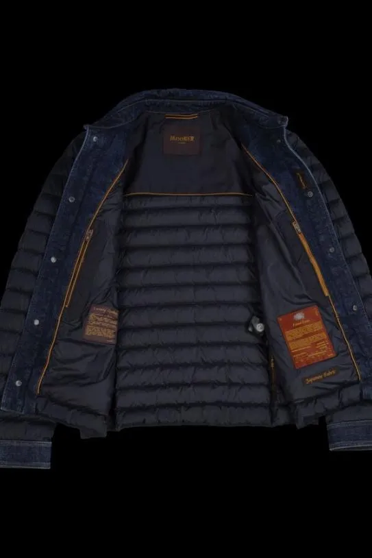 MooRER CRESPI104S Blu Men Jackets