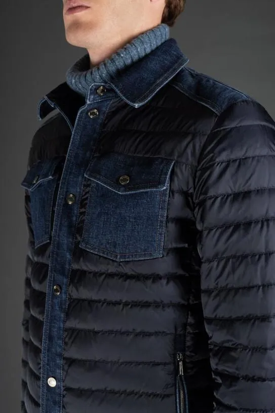 MooRER CRESPI104S Blu Men Jackets