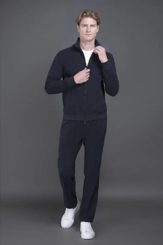 MooRER CRISPIN TUTAVCL Navy Men Sweatshirts And Tracksuits