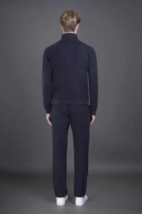 MooRER CRISPIN TUTAVCL Navy Men Sweatshirts And Tracksuits