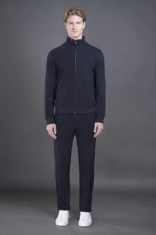 MooRER CRISPIN TUTAVCL Navy Men Sweatshirts And Tracksuits