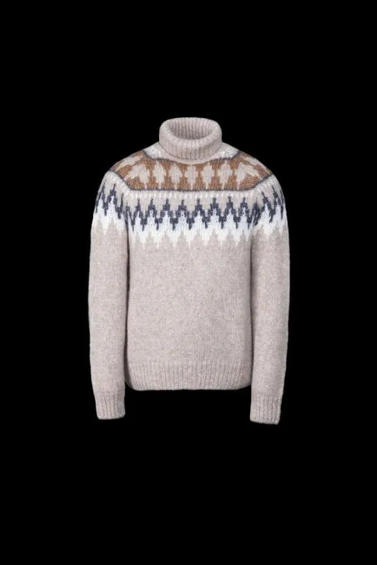 MooRER DACREPAY Beige Men Knitwear