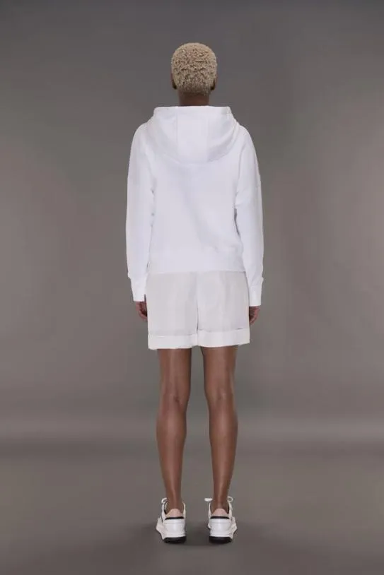 MooRER DAMLASFT Bianco Women Sweats And Tshirts
