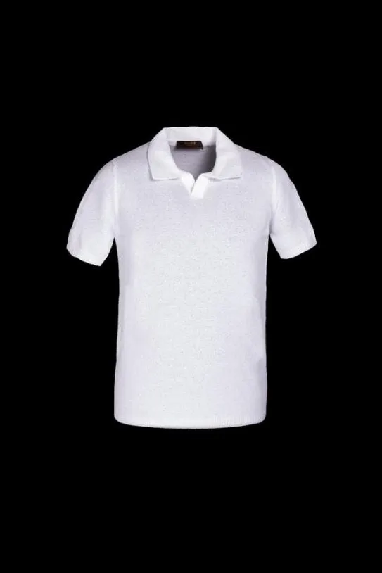MooRER DUDEROSPG Bianco Men Tshirts And Polos