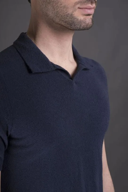 MooRER DUDEROSPG Navy Men Knitwear