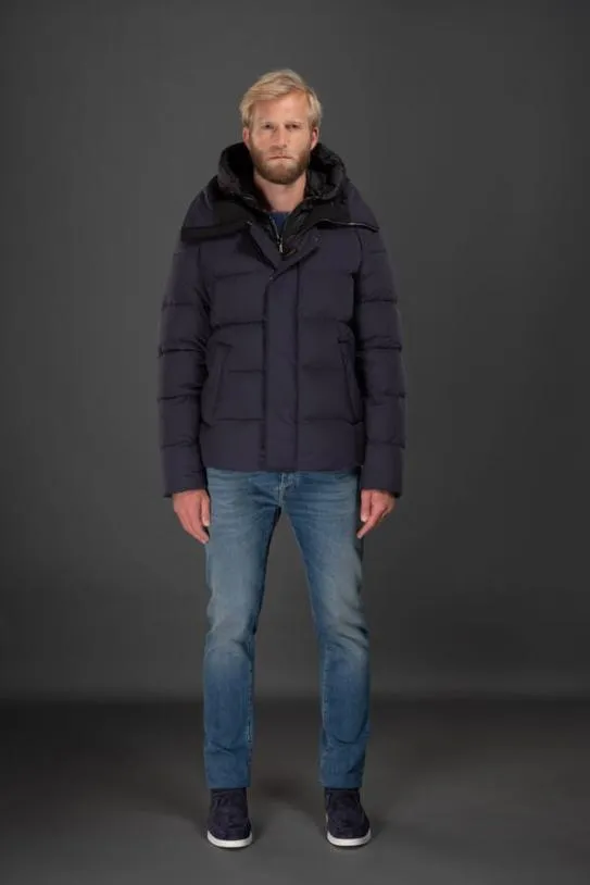 MooRER ERENIOSKT Navy Men Jackets