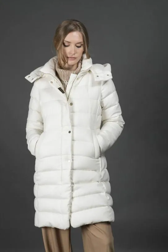 MooRER ERTABA1 Whitenatural Women Jackets