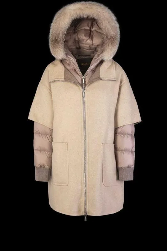 MooRER FABULACZI Almondnut Women Jackets