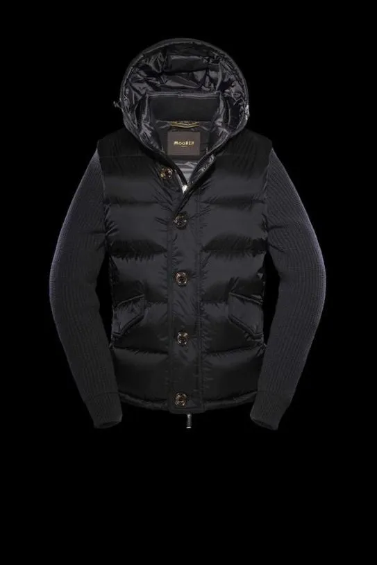 MooRER FOSCOLOSHM Black Men Jackets