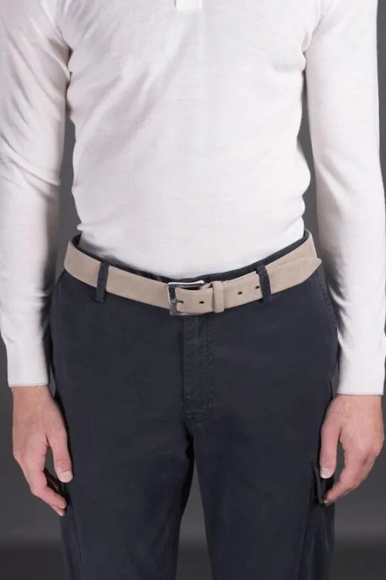 MooRER GAREYNKM Taupe Men Belts