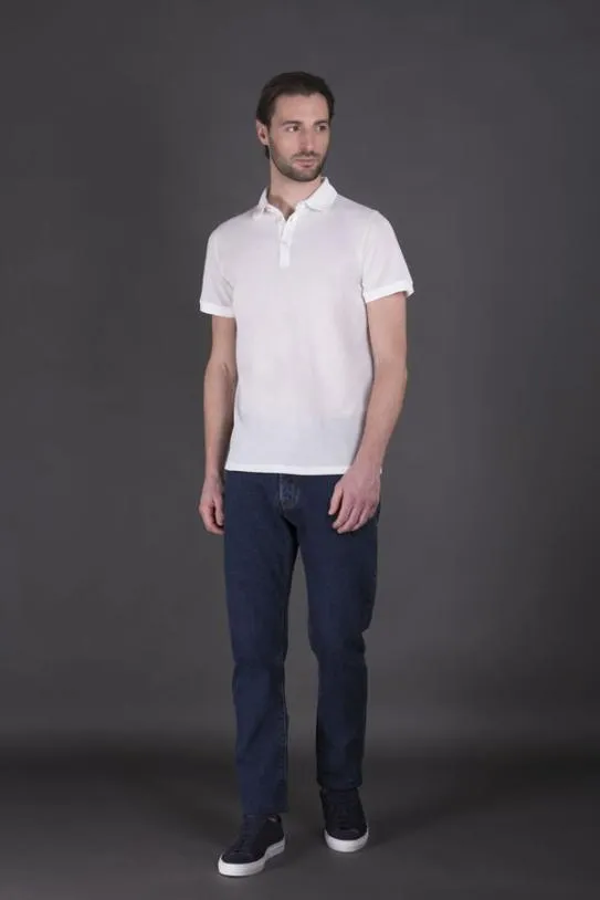 MooRER GARGANOJTP Bianco Men Tshirts And Polos