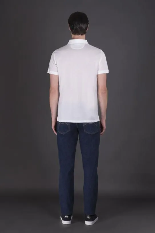 MooRER GARGANOJTP Bianco Men Tshirts And Polos