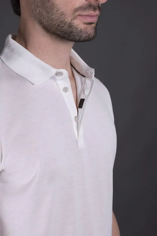 MooRER GARGANOJTP Bianco Men Tshirts And Polos