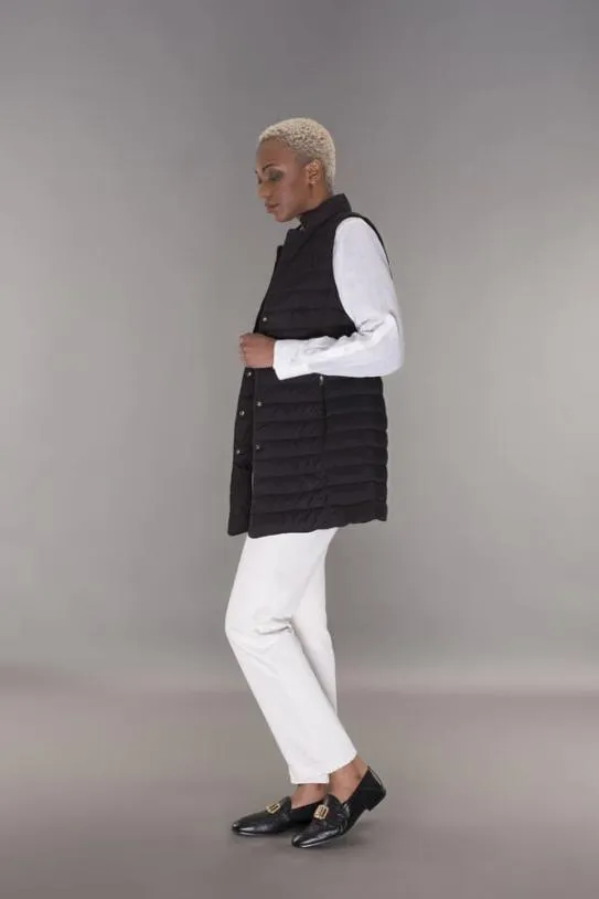 MooRER GAYLES3 Nero Women Vests