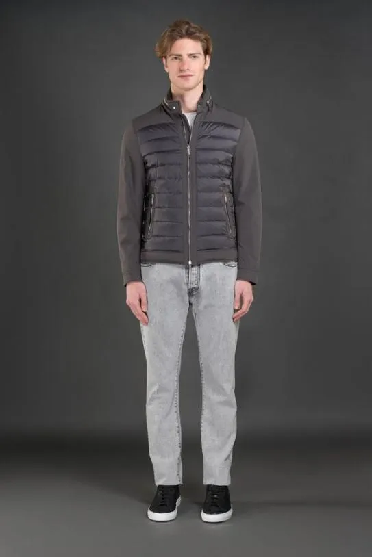 MooRER GILLESKNS Asfaltodarkgrey Men Jackets