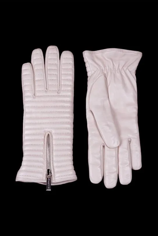MooRER GUANTO QUILTEDQLD Avorio Women Gloves And Scarves