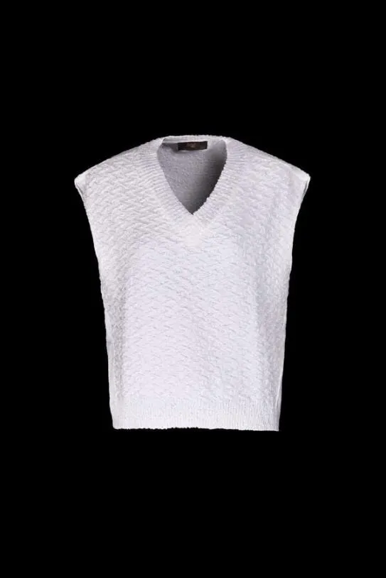 MooRER HATTIECOB Bianco Women Knitwear