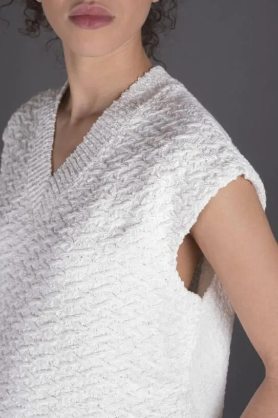 MooRER HATTIECOB Bianco Women Knitwear