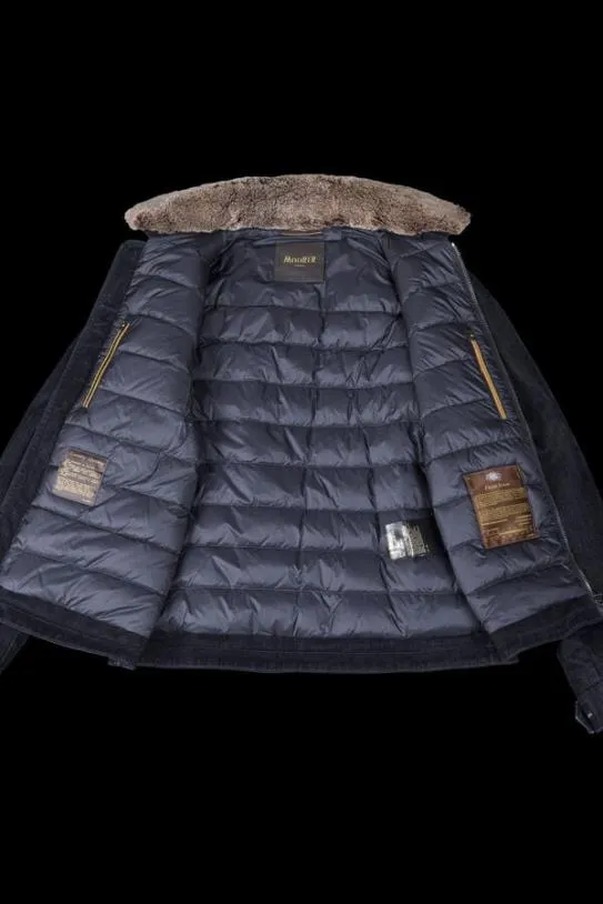 MooRER HENDRIC41 DARK BLU Darkblu Men Jackets