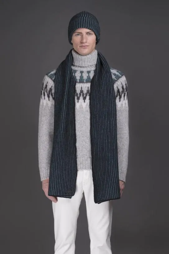 MooRER HOBARTWSV Neroocean Men Scarves And Gloves