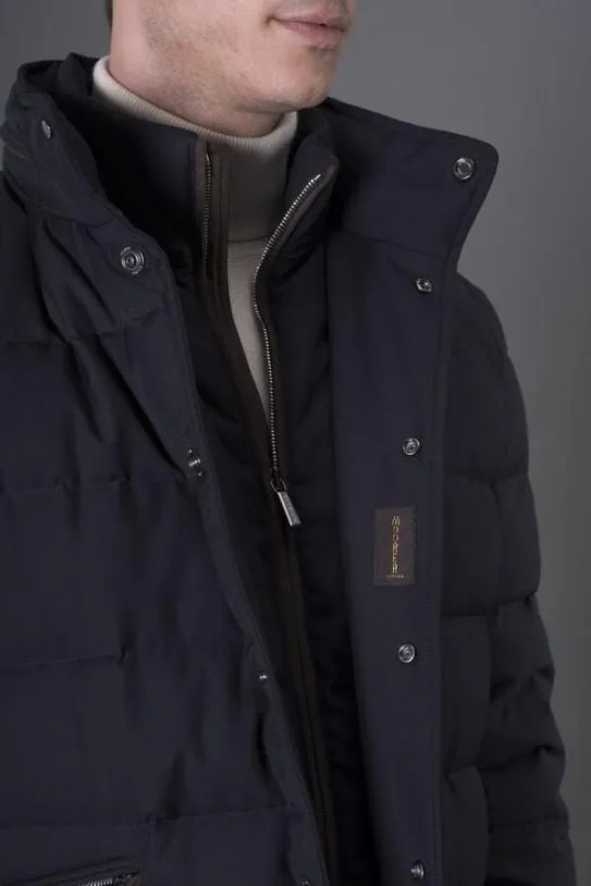 MooRER ILVOPUM Darkblu Men Jackets