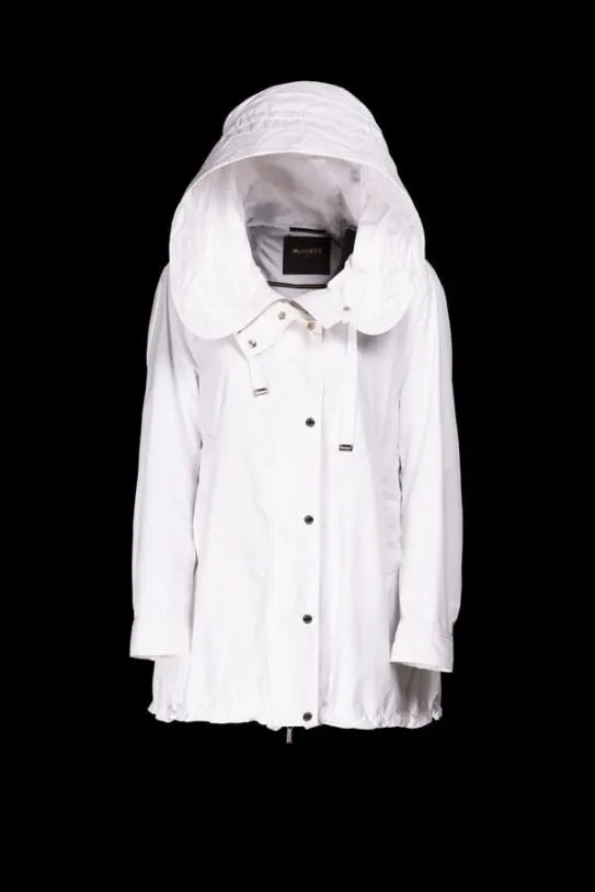 MooRER JACLYNSTP Blanc Women Parka