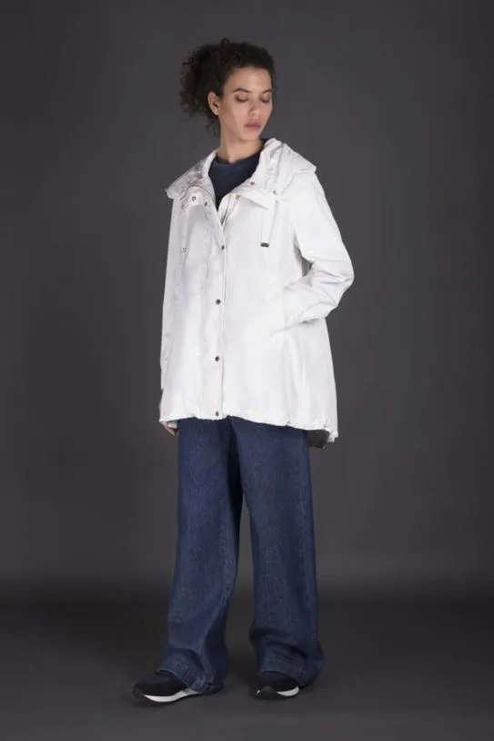 MooRER JACLYNSTP Blanc Women Parka
