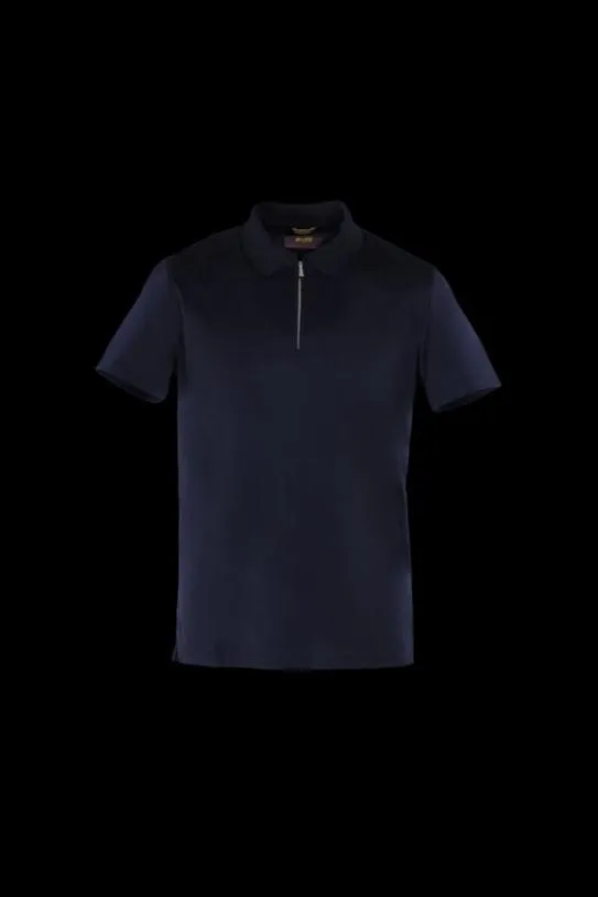 MooRER JERICHOJCL Blunavy Men Tshirts And Polos