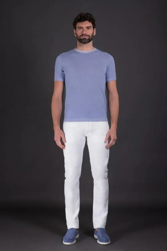 MooRER JUDEVCR Azzurro Men Tshirts And Polos