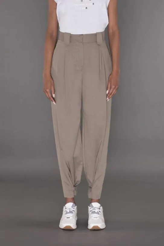 MooRER KARLYNTF Khaki Women Pants